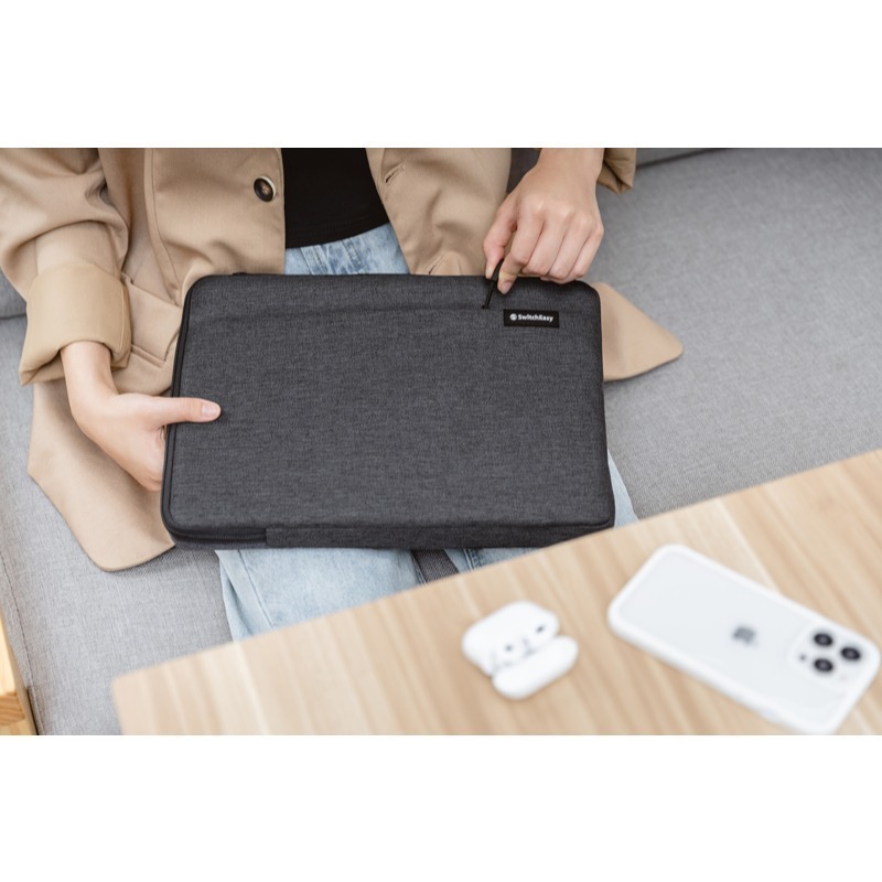 免運 SwitchEasy 美版魚骨牌 Urban MacBook 筆電包 13/14吋 防潑水 手提收納 筆電保護包-細節圖7