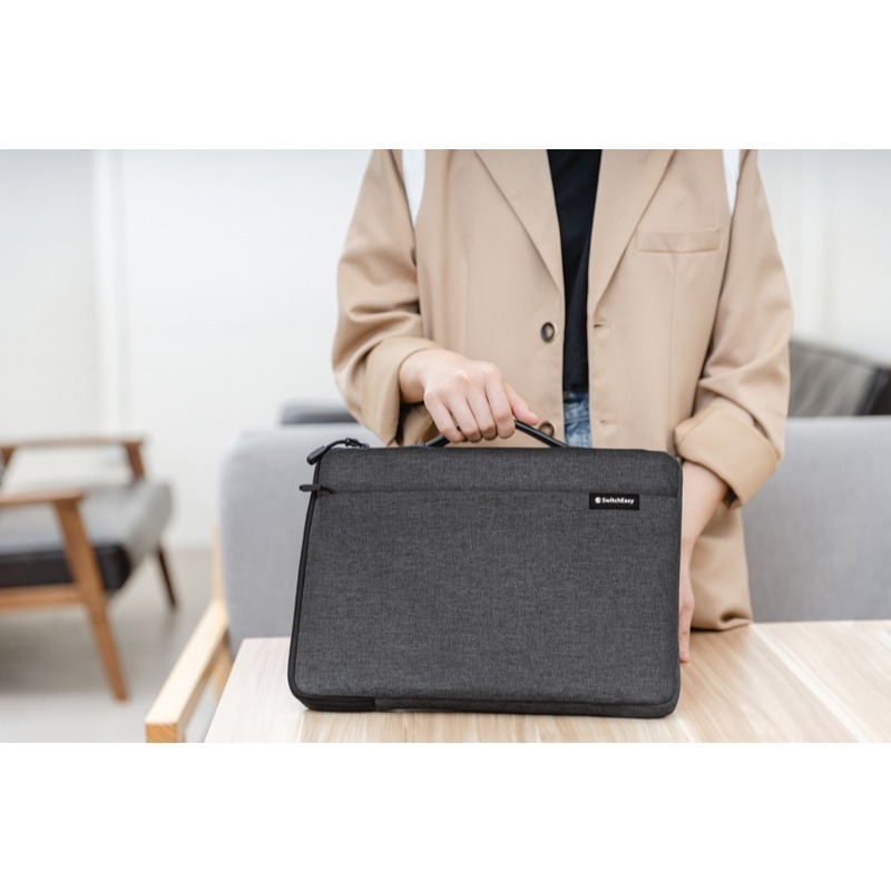 免運 SwitchEasy 美版魚骨牌 Urban MacBook 筆電包 13/14吋 防潑水 手提收納 筆電保護包-細節圖8