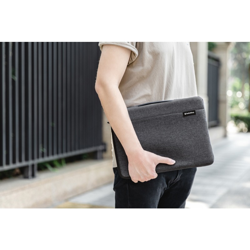 免運 SwitchEasy 美版魚骨牌 Urban MacBook 筆電包 13/14吋 防潑水 手提收納 筆電保護包-細節圖9