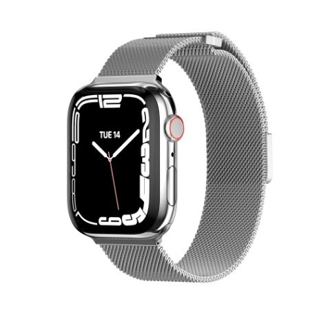 免運 美版魚骨牌 SwitchEasy Mesh不鏽鋼米蘭磁吸錶帶 Apple Watch  蘋果手錶 錶帶-規格圖11