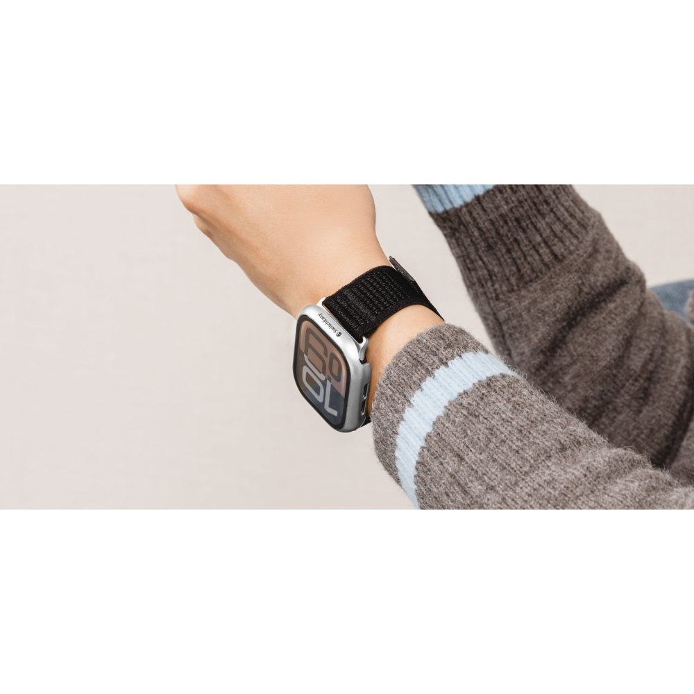 SwitchEasy Hybrid WP 9H 鋼化玻璃防水手錶保護殼 美版 AppleWatch S10S11-細節圖10