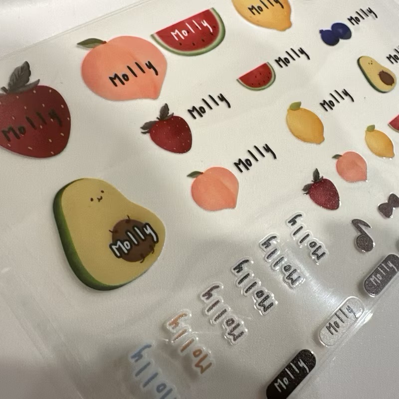⊹上學必備⊹姓名貼/水晶貼紙/冷轉印貼紙/耐冷、耐熱、耐洗-細節圖5