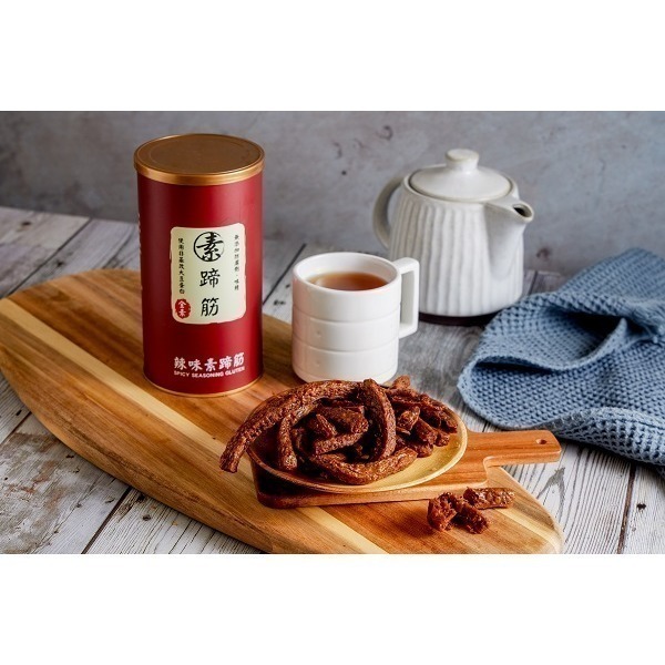 【陞煇食品】P-萬事如意-海苔芝麻素香酥搭辣味素蹄筋二入組-細節圖6