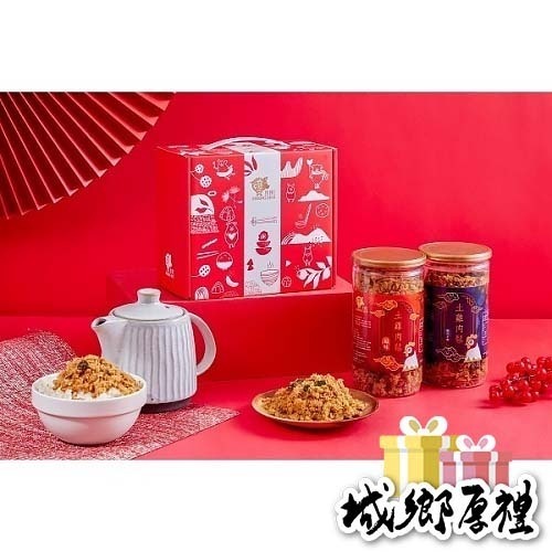 【陞煇食品】Q-大吉大利-土雞肉鬆二入組-細節圖2