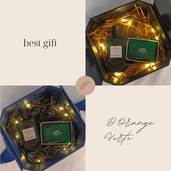 HERMES 愛馬仕 D＇Orange Verte橘綠之泉香氛洗沐系列二件組禮盒-細節圖3