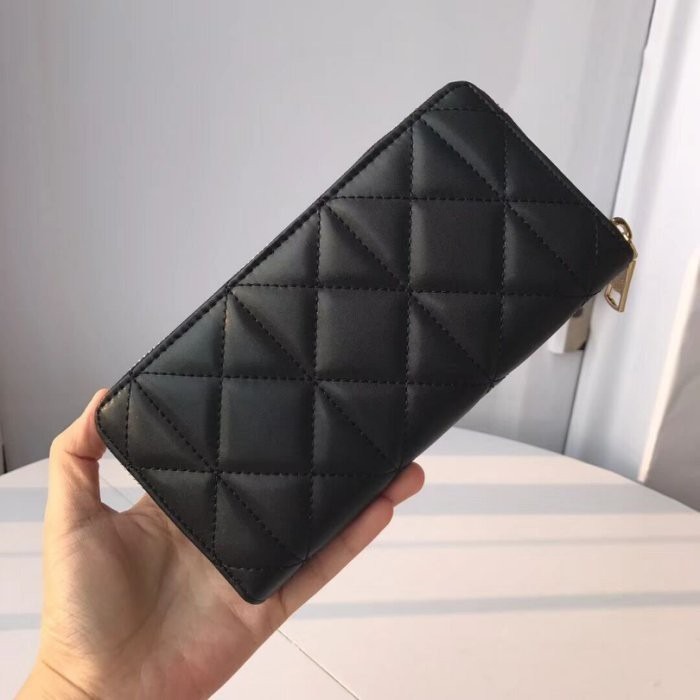 ✨美國代購✨熱銷款🔥特賣 COACH 53637 新款菱格紋真皮女士長夾 有16個卡夾層～-細節圖3