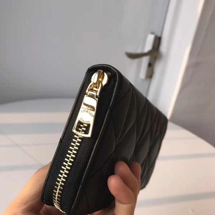 ✨美國代購✨熱銷款🔥特賣 COACH 53637 新款菱格紋真皮女士長夾 有16個卡夾層～-細節圖4