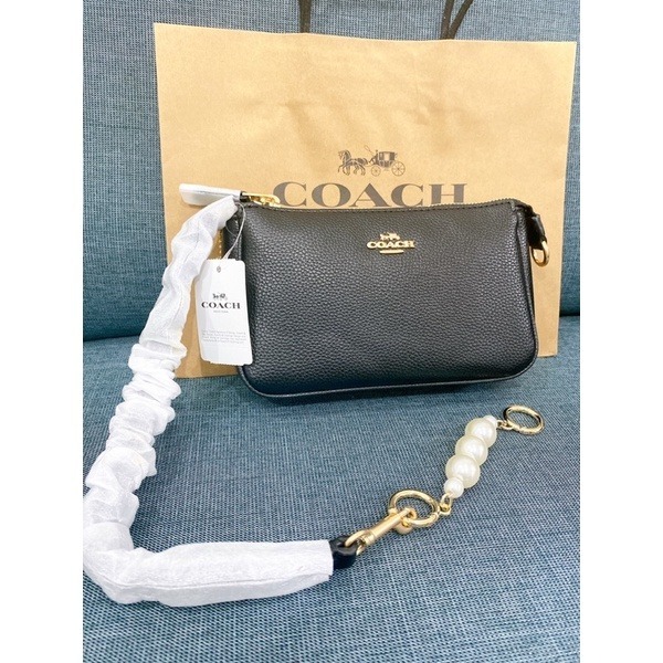 ✨美國代購✨熱銷款🔥特賣 COACH Nolita Wristlet 19 金鍊手提/肩背包(多色）-細節圖5