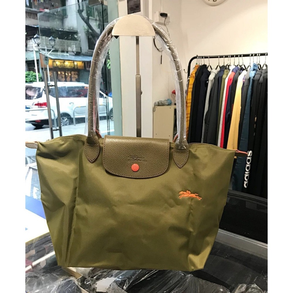 ✨美國代購✨法國正品代購longchamp 飛馬系列水餃包/ 單肩包2605長柄中號-細節圖5