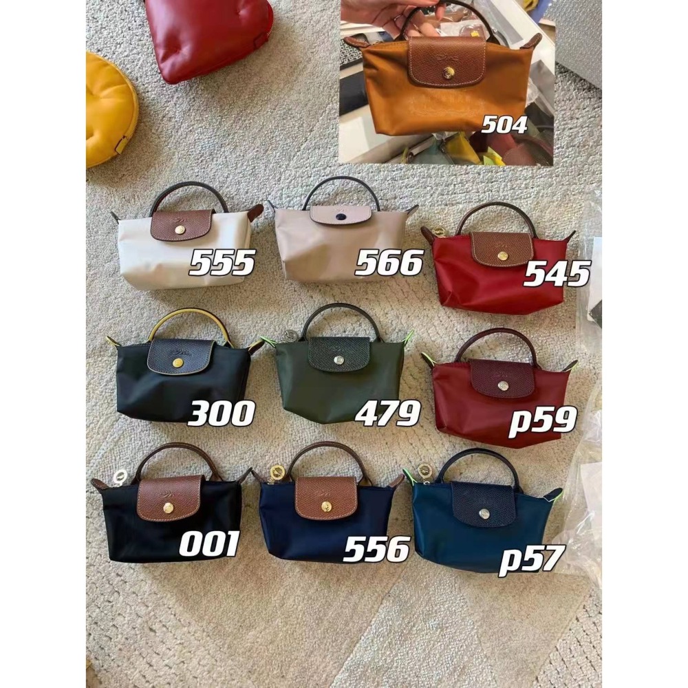 ✨美國代購✨法國Longchamp經典款mini號單手柄時尚手提包輕便實用手拎包(無背帶）-細節圖6