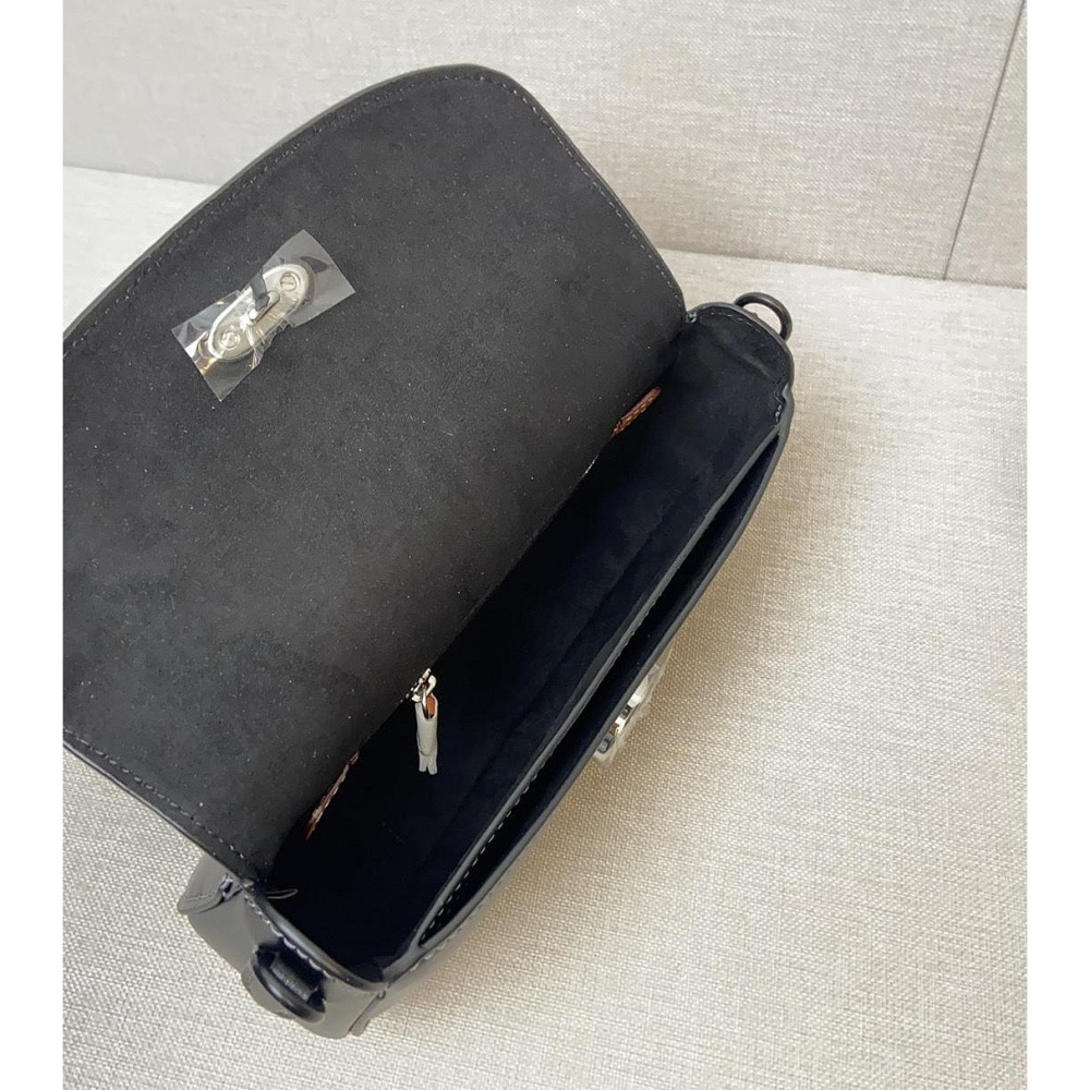 ✨美國代購✨特賣 COACH CR667 新款斜挎包 翻蓋單肩包 休閒女包-細節圖3