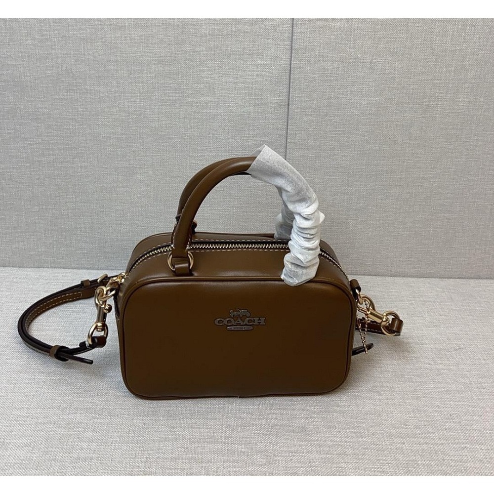 ✨美國代購✨特賣 COACH CT776 新款斜挎小包 單肩包 盒子包 女包-細節圖5