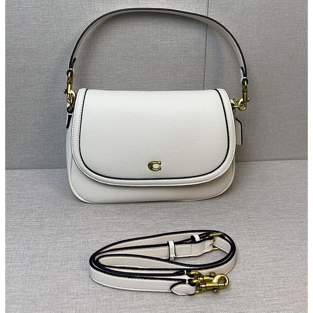 ✨美國代購✨特賣 COACH CU099 新款斜挎馬鞍包 翻蓋單肩包 休閒女包-規格圖10