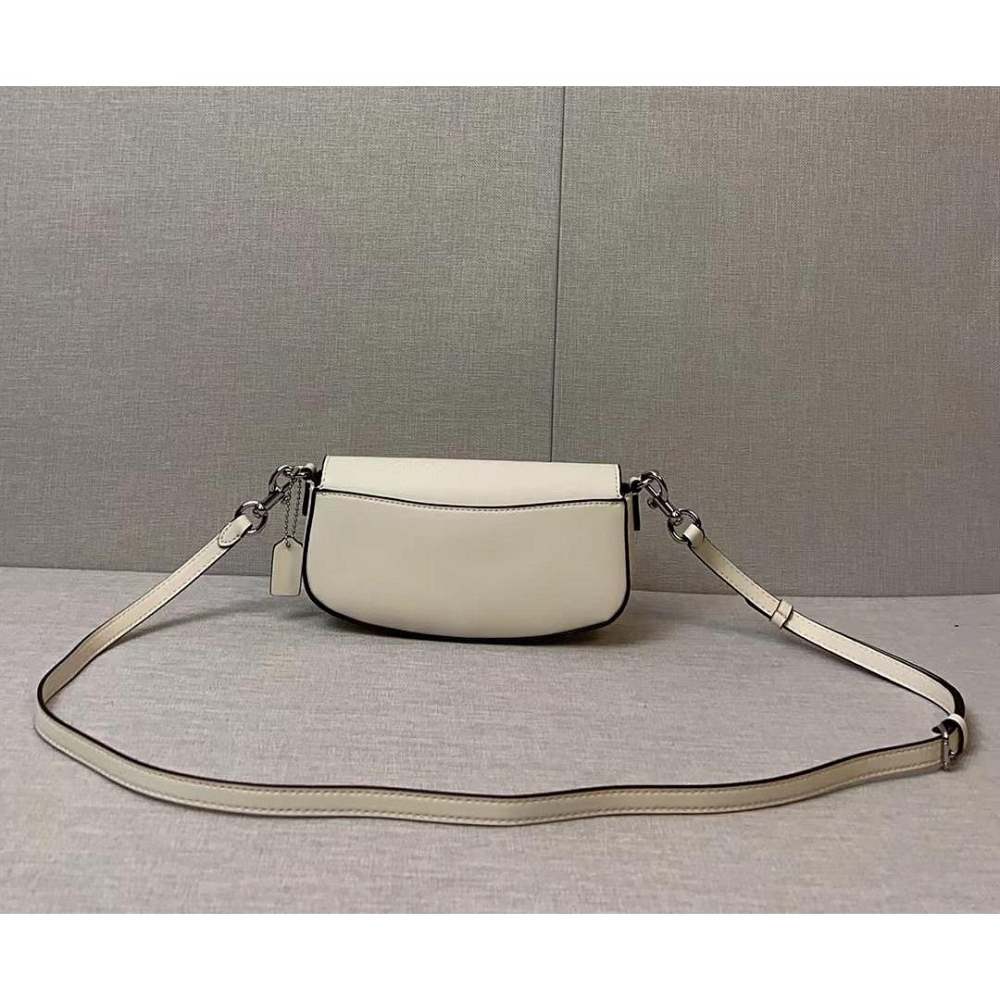 ✨美國代購✨特賣 COACH CT757 新款手提斜挎女包 單肩包 翻蓋女包 超美款 氣質搭-細節圖4