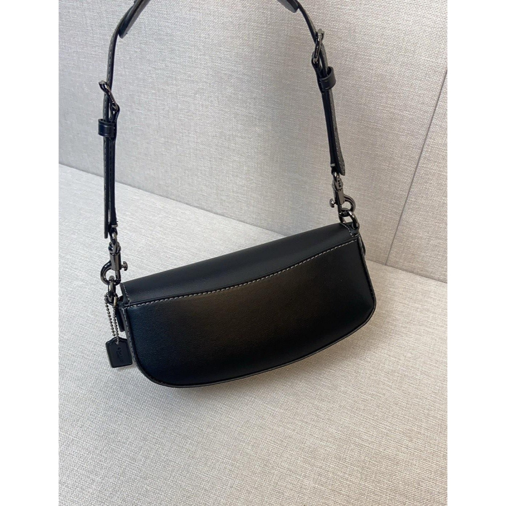 ✨美國代購✨特賣 COACH CT757 新款手提斜挎女包 單肩包 翻蓋女包 超美款 氣質搭-細節圖9