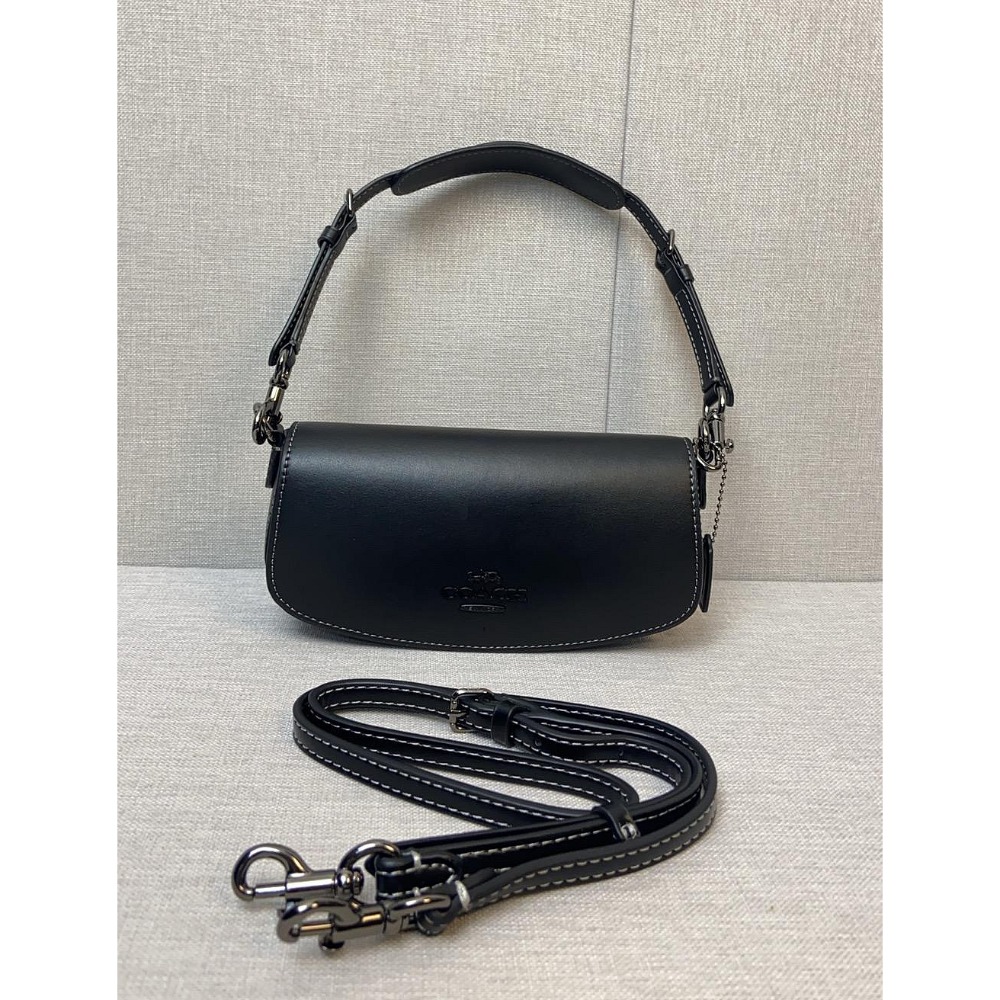 ✨美國代購✨特賣 COACH CT757 新款手提斜挎女包 單肩包 翻蓋女包 超美款 氣質搭-規格圖11