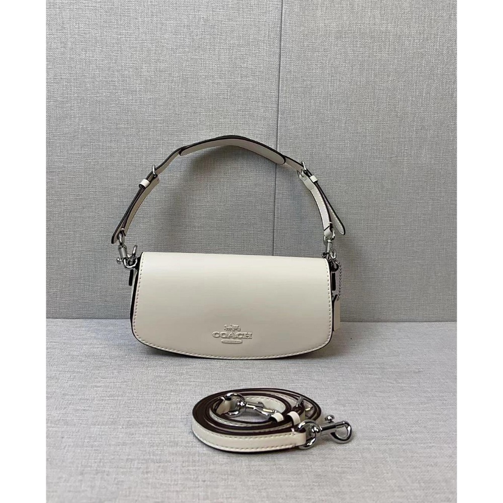 ✨美國代購✨特賣 COACH CT757 新款手提斜挎女包 單肩包 翻蓋女包 超美款 氣質搭-規格圖11