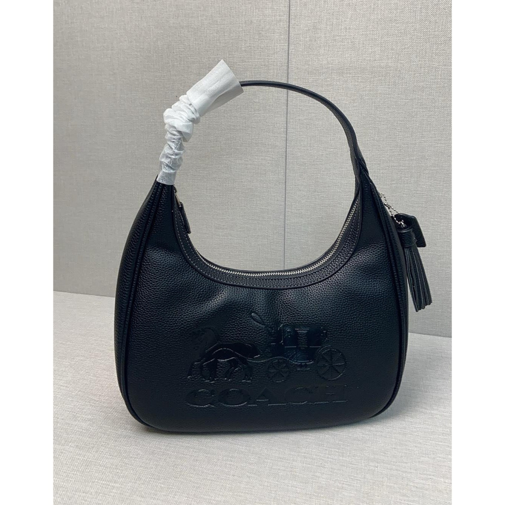 ✨美國代購✨特賣 COACH CR151 新款全皮腋下包 手提女包 手腕包-細節圖3