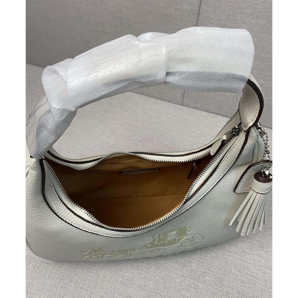 ✨美國代購✨特賣 COACH CR151 新款全皮腋下包 手提女包 手腕包-細節圖6