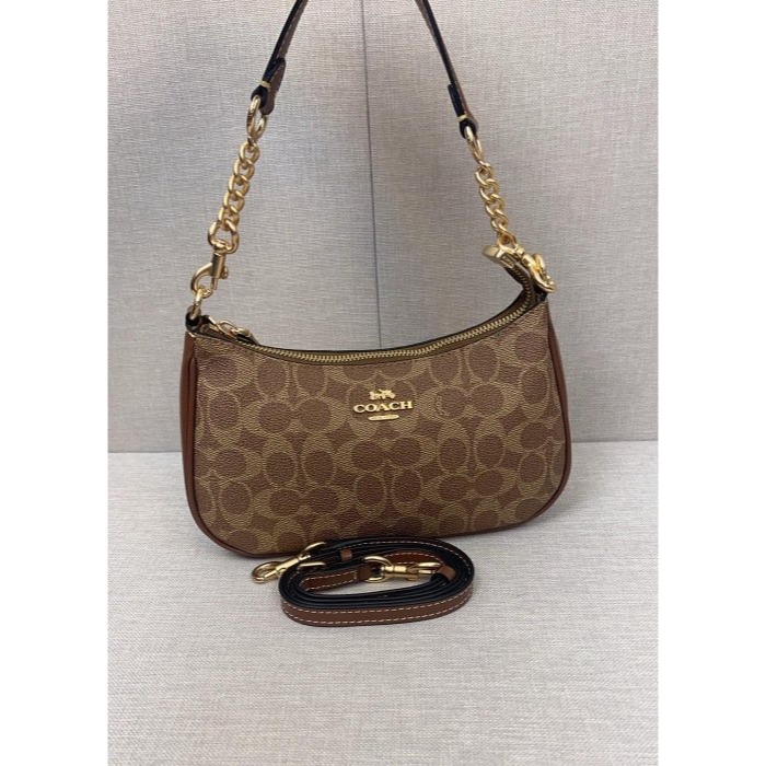 ✨美國代購✨COACH CV933 新款麻將包 斜跨包 單肩包 女包-細節圖4