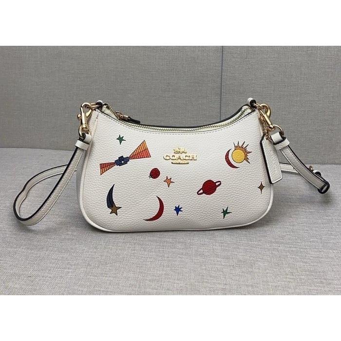 ✨美國代購✨特賣 COACH CU388 新款麻將包 斜跨包 單肩包 女包-細節圖2