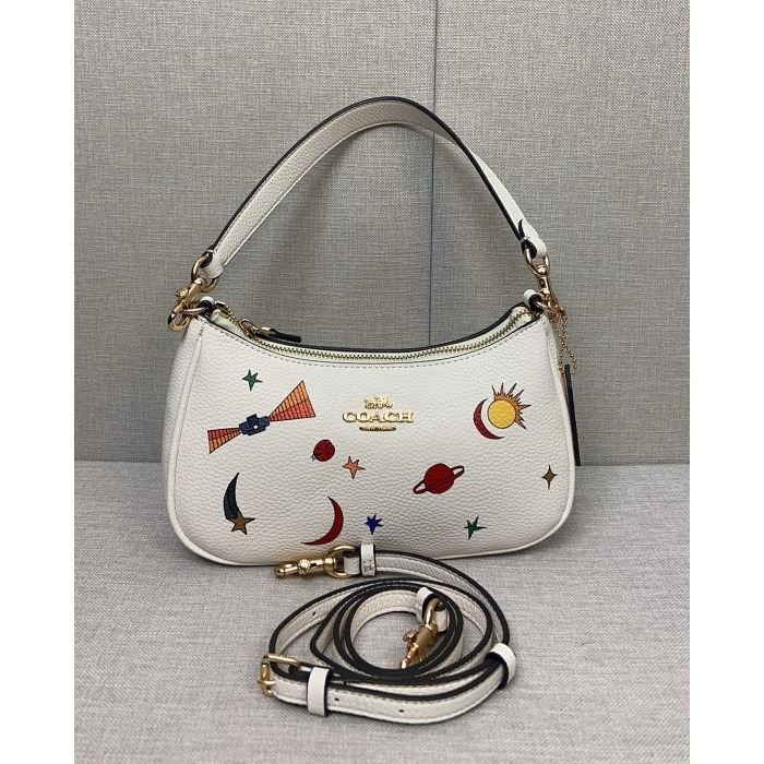 ✨美國代購✨特賣 COACH CU388 新款麻將包 斜跨包 單肩包 女包-細節圖5