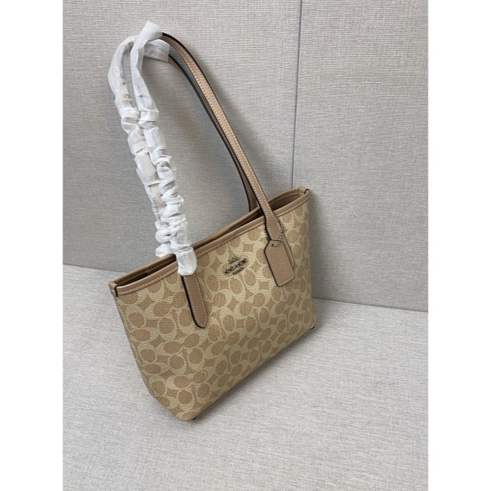 ✨美國代購✨特賣 COACH CU759 新款托特包 手提包 購物包 單肩包 女包-細節圖2