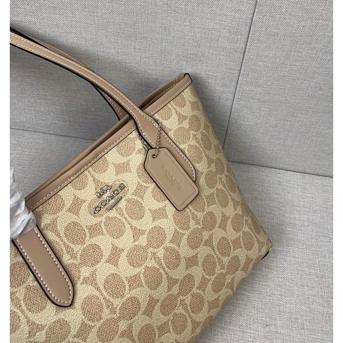 ✨美國代購✨特賣 COACH CU759 新款托特包 手提包 購物包 單肩包 女包-細節圖8