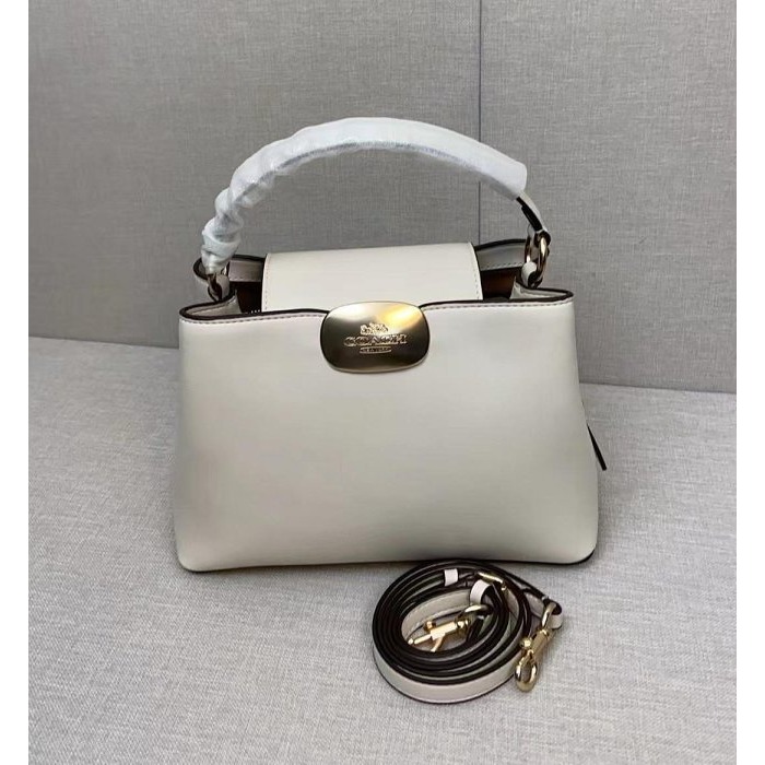 ✨美國代購✨特賣 COACH CW015 新款戴妃包 手提包 斜挎包 單肩包 女包-細節圖6