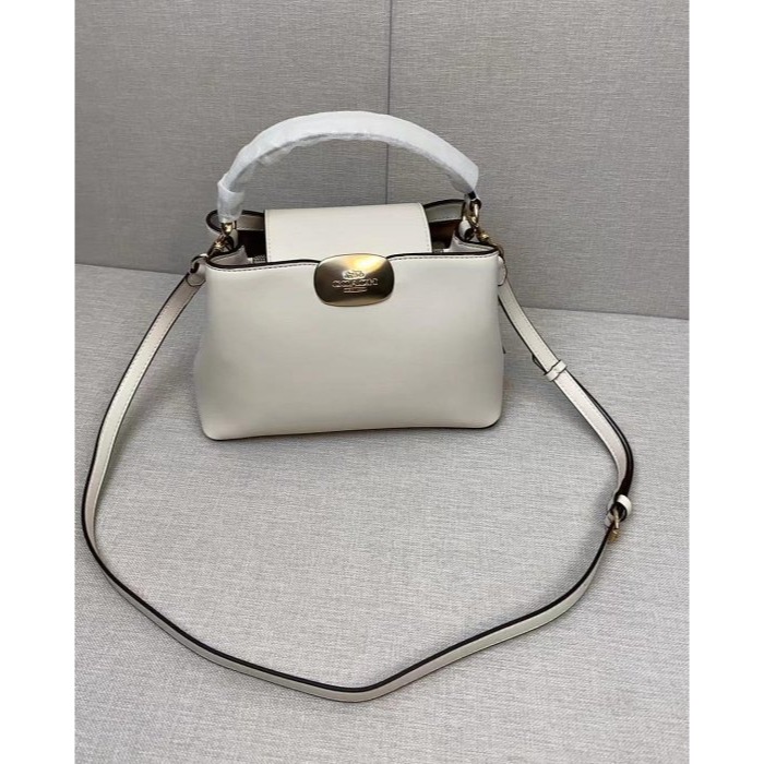 ✨美國代購✨特賣 COACH CW015 新款戴妃包 手提包 斜挎包 單肩包 女包-細節圖9