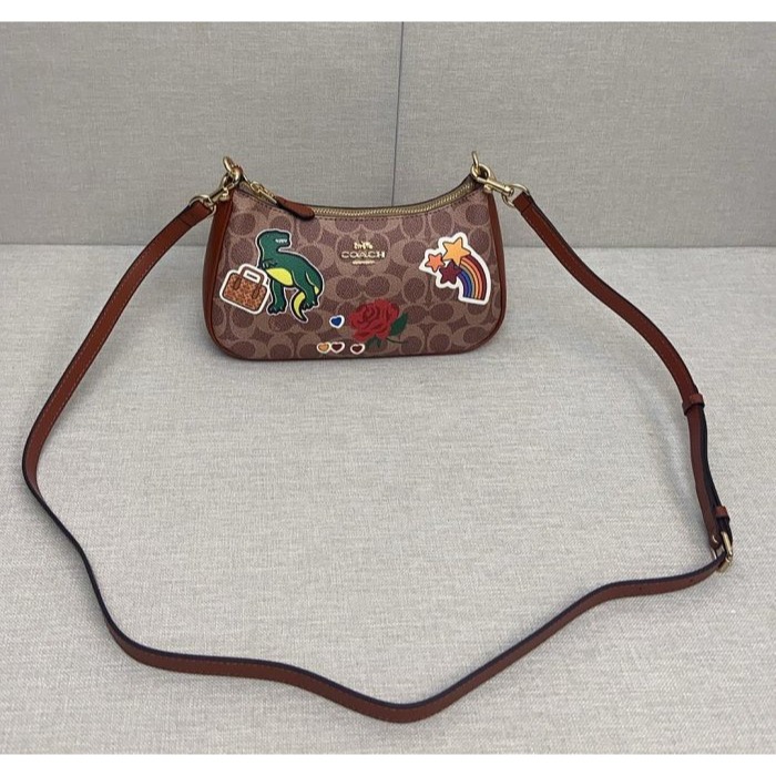 ✨美國代購✨特賣 COACH CV939 新款麻將包 斜跨包 單肩包 女包-細節圖2