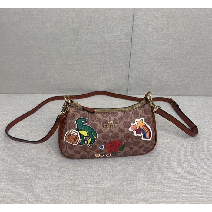 ✨美國代購✨特賣 COACH CV939 新款麻將包 斜跨包 單肩包 女包-細節圖7