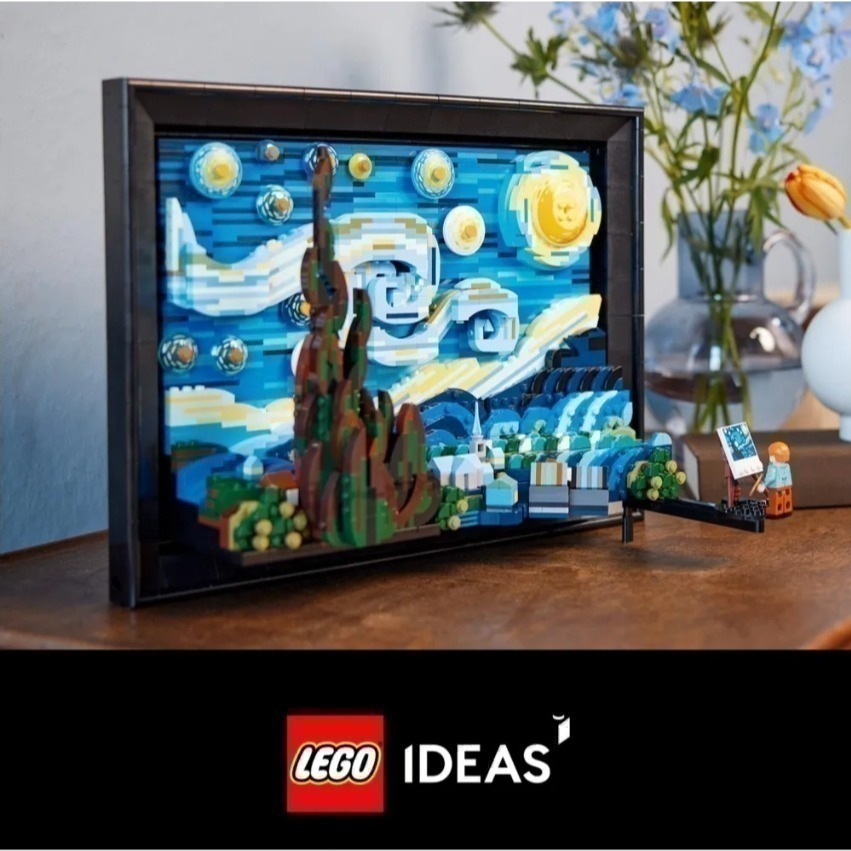 《玩具樂到家》LEGO 21333 星夜（ART）-細節圖2