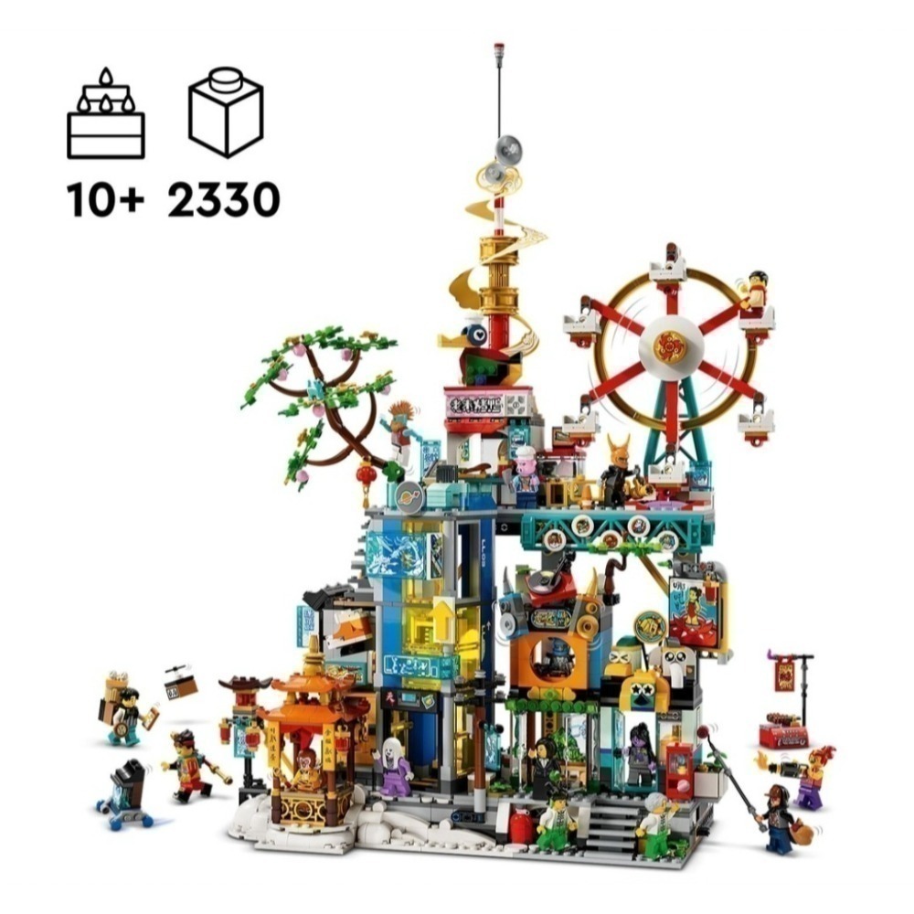 《玩具樂到家》LEGO 80054 萬千城（悟空小俠）-細節圖2