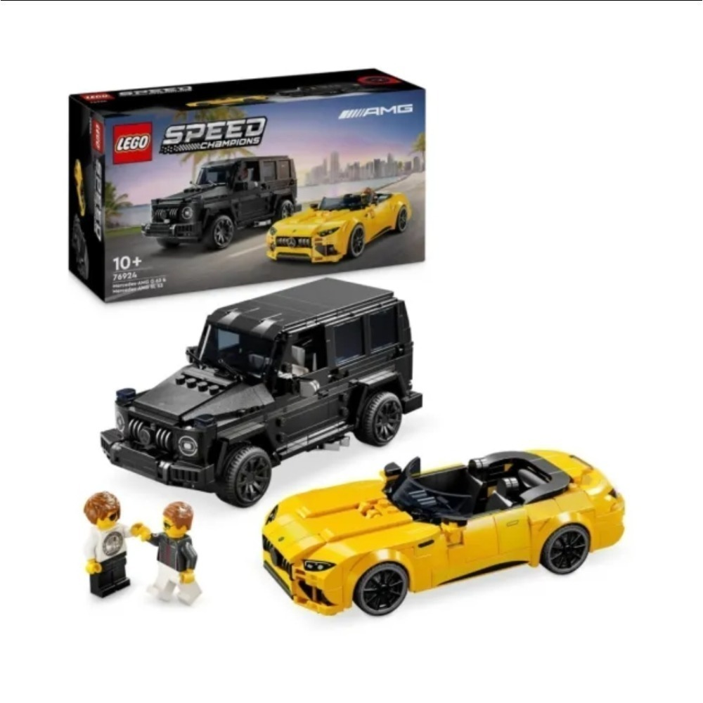 《玩具樂到家》LEGO 76924 Mercedes-AMG G 63 和 Mercedes-AMG SL 63-細節圖2