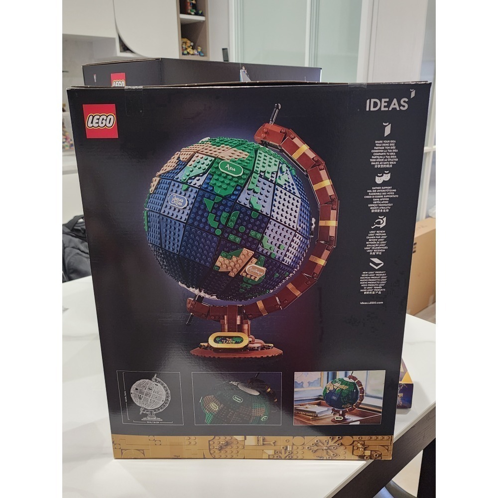 《玩具樂到家》Lego 21332 地球儀-細節圖3