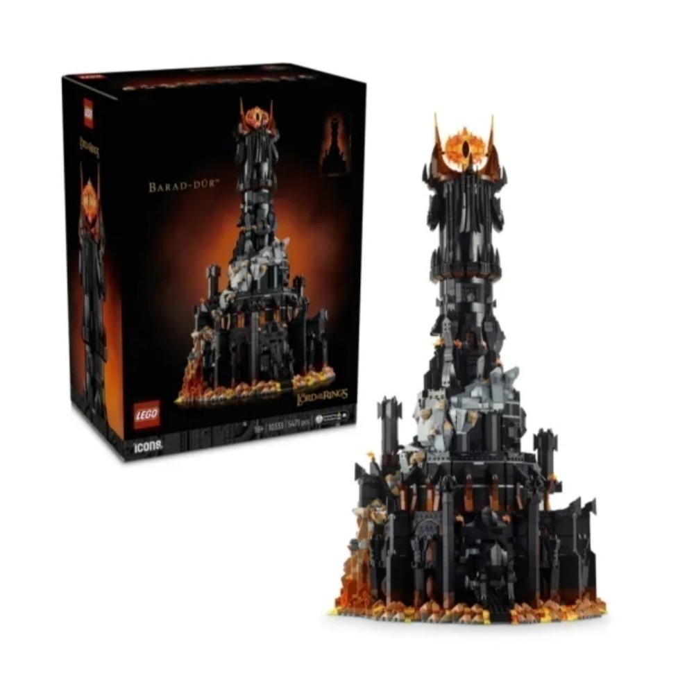《玩具樂到家》LEGO 10333 魔戒：巴拉多（黑塔）-細節圖2