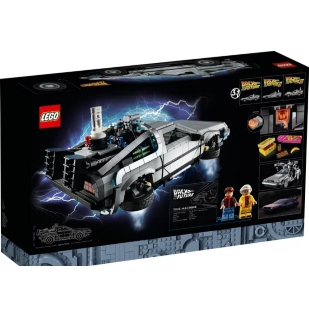 《玩具樂到家》LEGO 10300 回到未來時光機-細節圖2