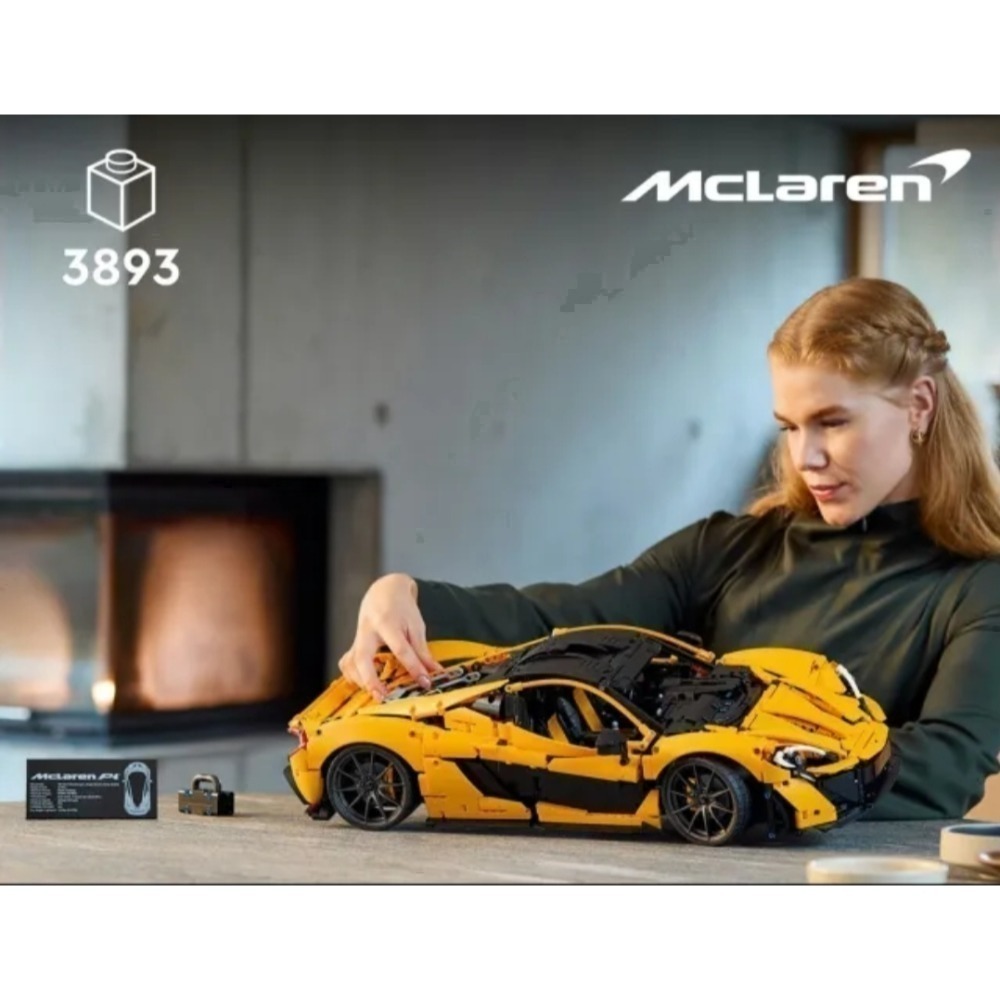 《玩具樂到家》LEGO 42172 麥拉倫P1-細節圖2