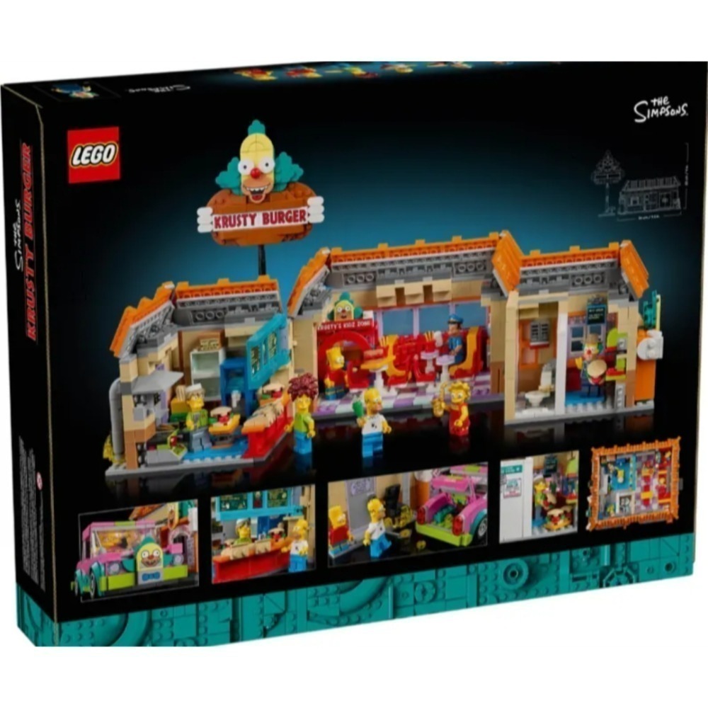 《玩具樂到家》LEGO 10352 辛普森漢堡店-細節圖2