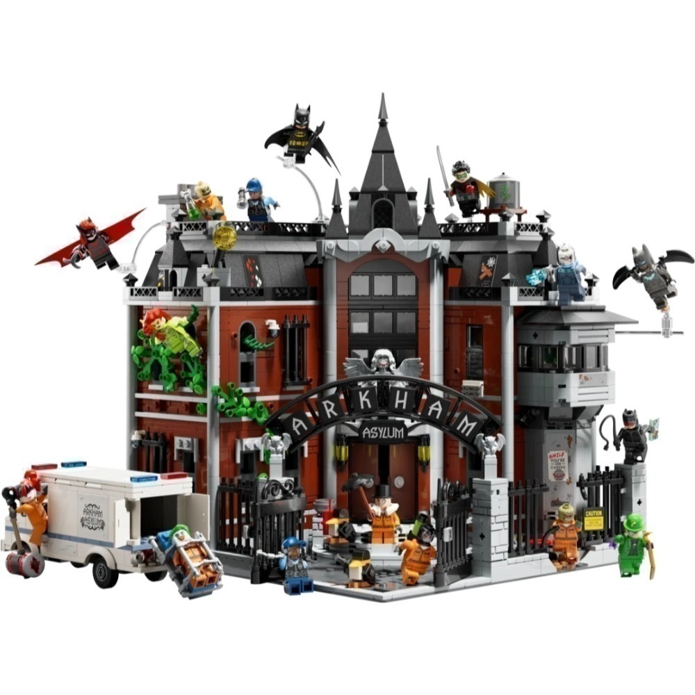 《玩具樂到家》LEGO 76300 阿卡漢精神病院-細節圖2