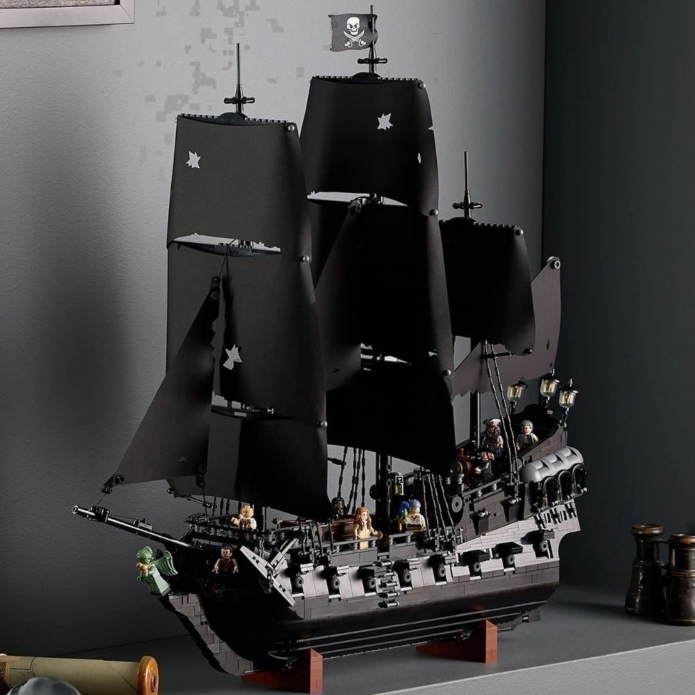 《玩具樂到家》LEGO 10365 傑克・史派羅船長的海盜船（黑珍珠號）（ICON）-細節圖3