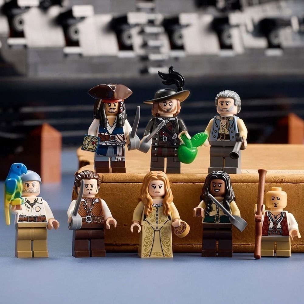 《玩具樂到家》LEGO 10365 傑克・史派羅船長的海盜船（黑珍珠號）（ICON）-細節圖4