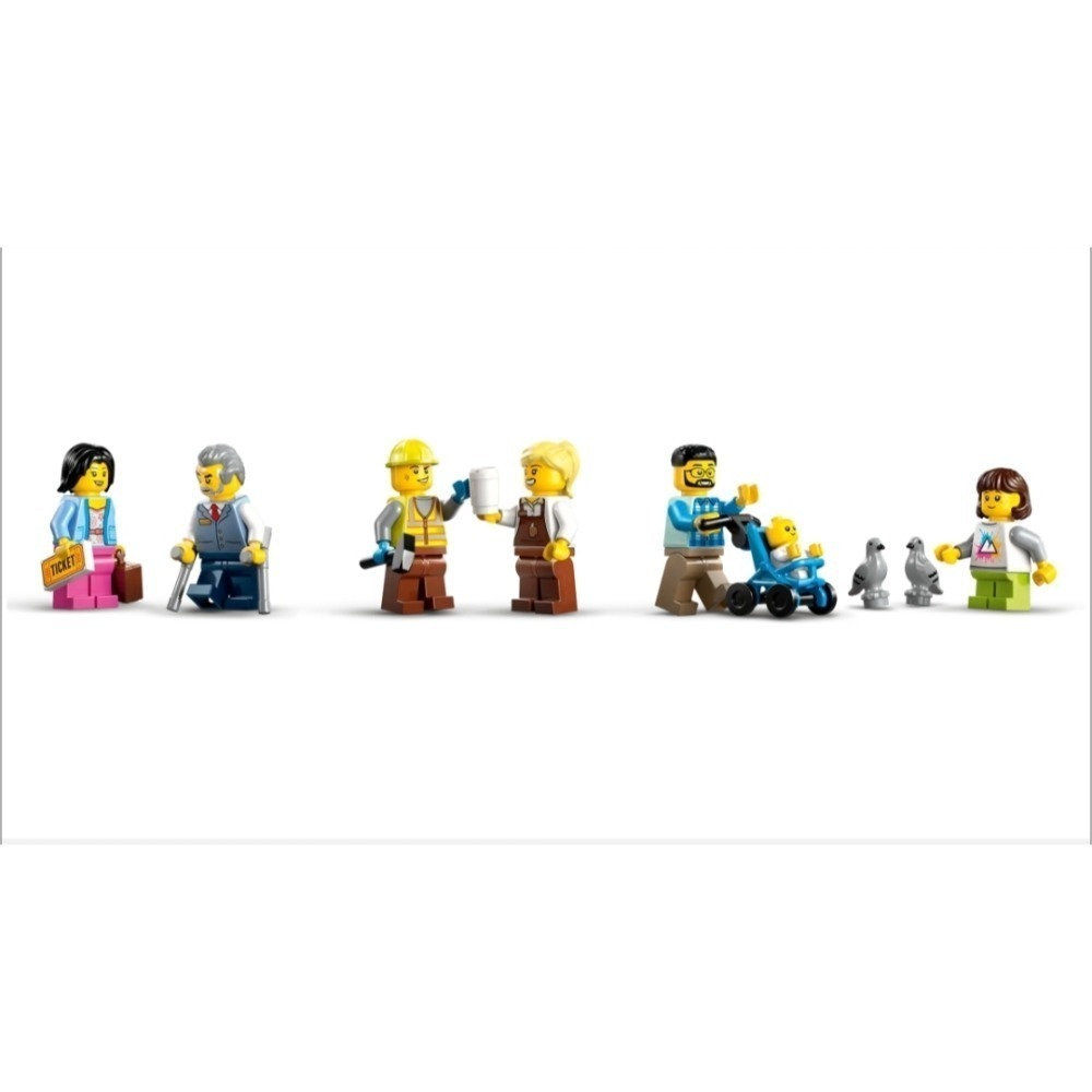 《玩具樂到家》LEGO 60469 中央車站-細節圖2