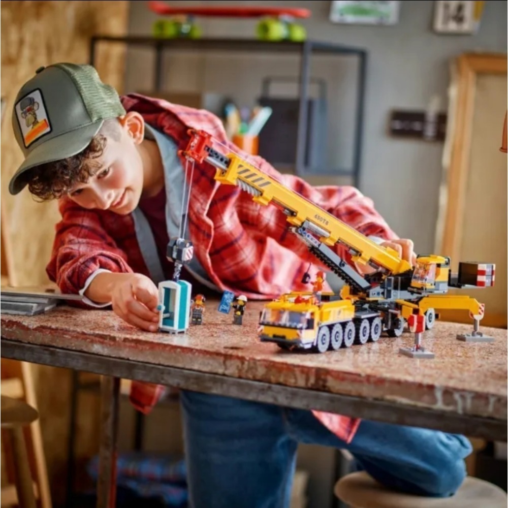 《玩具樂到家》LEGO 60409 移動式工程起重機（CITY系列）-細節圖2