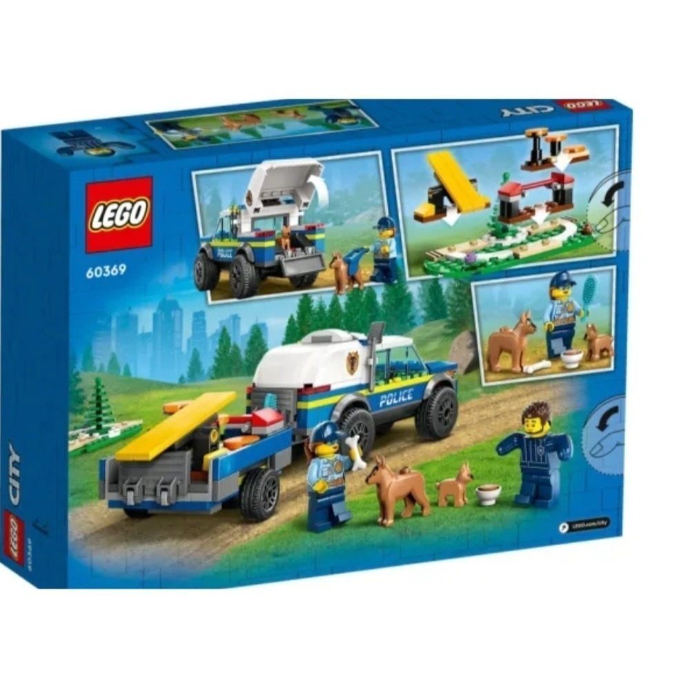 《玩具樂到家》LEGO 60369 移動式警犬（CITY）-細節圖2