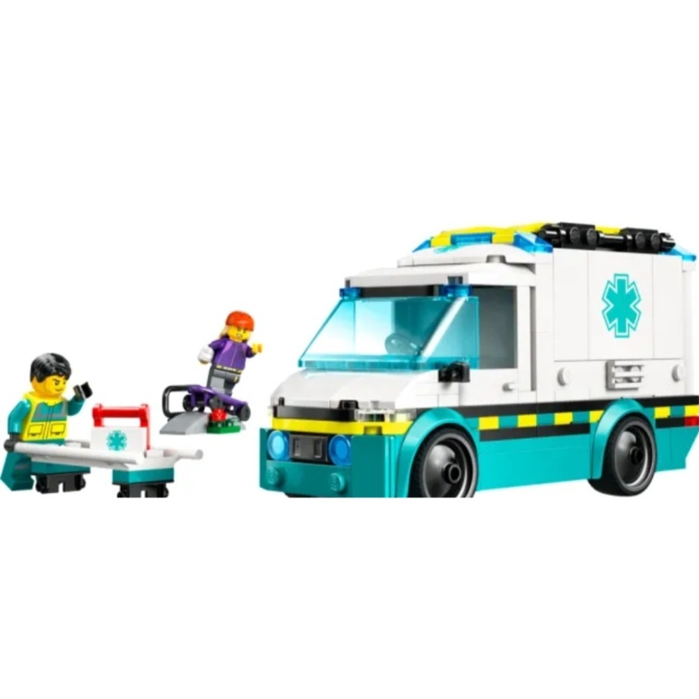 《玩具樂到家》LEGO 60451 緊急救護車（CITY）-細節圖2