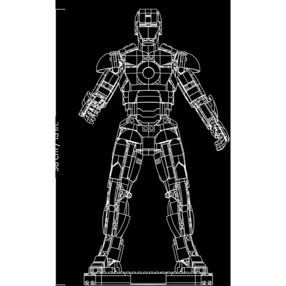 《玩具樂到家》LEGO 76344鋼鐵人MK3典藏版（現貨供應ing）-細節圖3