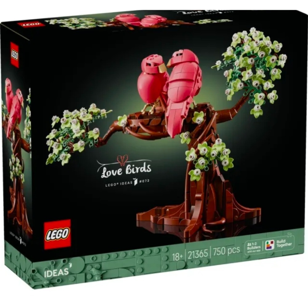 《玩具樂到家》LEGO 21365 情侶鸚鵡（IDEAS）-細節圖3