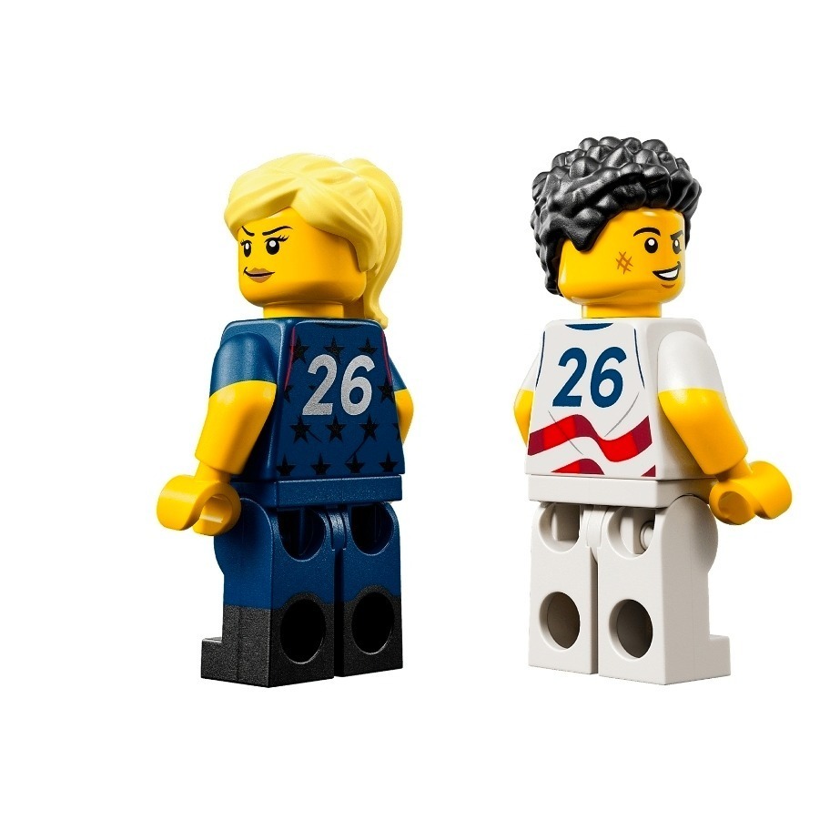 《玩具樂到家》LEGO 43033 美國國家足球隊隊衣-細節圖2